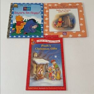 3 ORIGINAL DISNEY WINNIE THE POOH 90s / y2k books